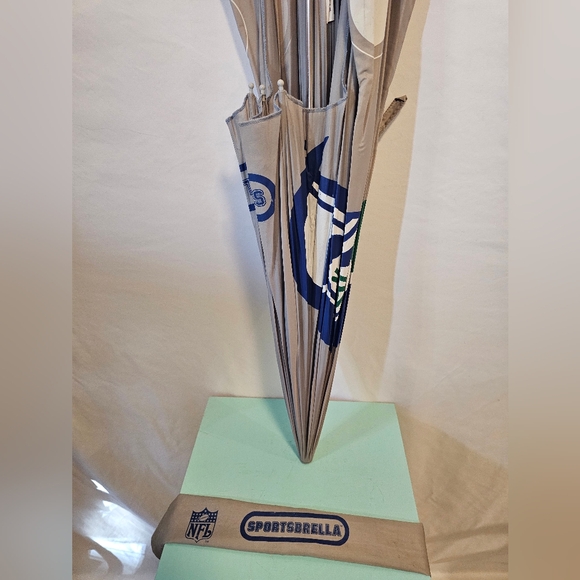 Vintage OFFICIAL Seattle Seahawks NFL Helmet Sports Brella - Picture 6 of 11